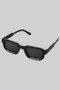 Rounded Rectangular Lightweight Sunglasses