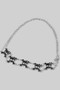 Anime Bow Skull Chain Belt