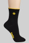 Smile Two Tone Ribbed Calf Socks