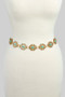 Cab Accent Aztec Cross Link Chain Belt