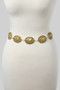 Horse Medallion Chain Belt