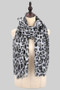 Cheetah Print Versatile Vest Or Long Scarf