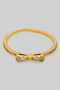 Elegant Cz Pave Bow Ring