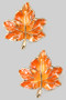 Fall Leaf Post Earrings