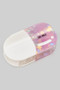 Marbled Acrylic 50Mg Pill Hair Clip