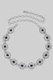 Cab Accent Aztec Cross Link Chain Belt