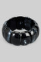 Marbled Acrylic Stretch Bracelet