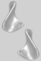 Lovely Twisted Brass Drop Earrings