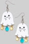 Adorable Ghost Dangle Earrings 