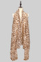 Cheetah Print Versatile Vest Or Long Scarf