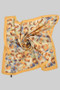 Colorful Cheetah Print Silky Square Scarf