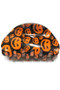 Pumpkin Print Jaw Hair Clip