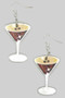 Acrylic Espresso Martini Drop Earrings