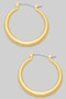 Crescent Width Hinge Hoops