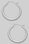 Crescent Width Hinge Hoops