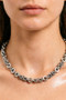 Gothic Intricate Chain And Nut Link Necklace