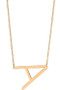 Letter Pendant