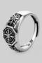 Gothic Norse Compass Ring