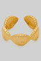 Clam Shell Link Brass Ring