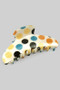 Polka Dot Print Hair Clip