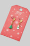 Mismatch Christmas Tree And Snowman Stud Earrings