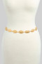Sunburst Concho Chain Belt