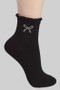 Frilly Opening Bow Ankle Socks