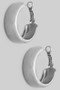 Hollowed Brass Hoop Earrings