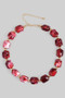 Luxurious Resin Acrylic Link Necklace