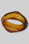 Spring Hinge Geo Acrylic Cuff Bracelet
