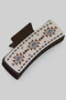 Western Aztec Print Rectangular Hair Clip