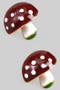 Lacquered Mushroom Studs