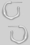 Brass Essential Drippy Hoops