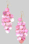 Shell Chandelier Drop Earrings