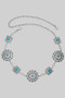 Western Tq Conch Link Chain Belt