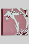 Silky Two Tone Floral Print Square Scarf