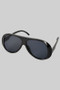 Rounded Lightweight Aviator Sunglasses