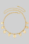 Heart Charm Chain Belt
