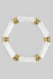 Acrylic Resin Bamboo Stretch Bracelet