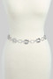 Squared Oval Link Chain Belt