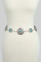 Western Tq Conch Link Chain Belt