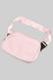 Fanny Pack Crossbody Bag With Two Zipper Pockets