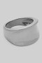 Classy Indented Brass Ring