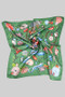 Nature Life Inspired Silky Square Scarf