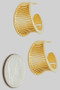 Classy Bar Cutout Brass Hoop Earrings