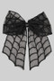 Lacy Spider Web Bow Hair Clip