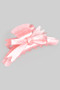 Marbled Acrylic Bow Hair Clip
