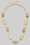 Pearl Stone And Bead Necklace