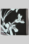 Silky Two Tone Floral Print Square Scarf