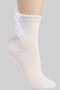 Bow Back Calf Socks